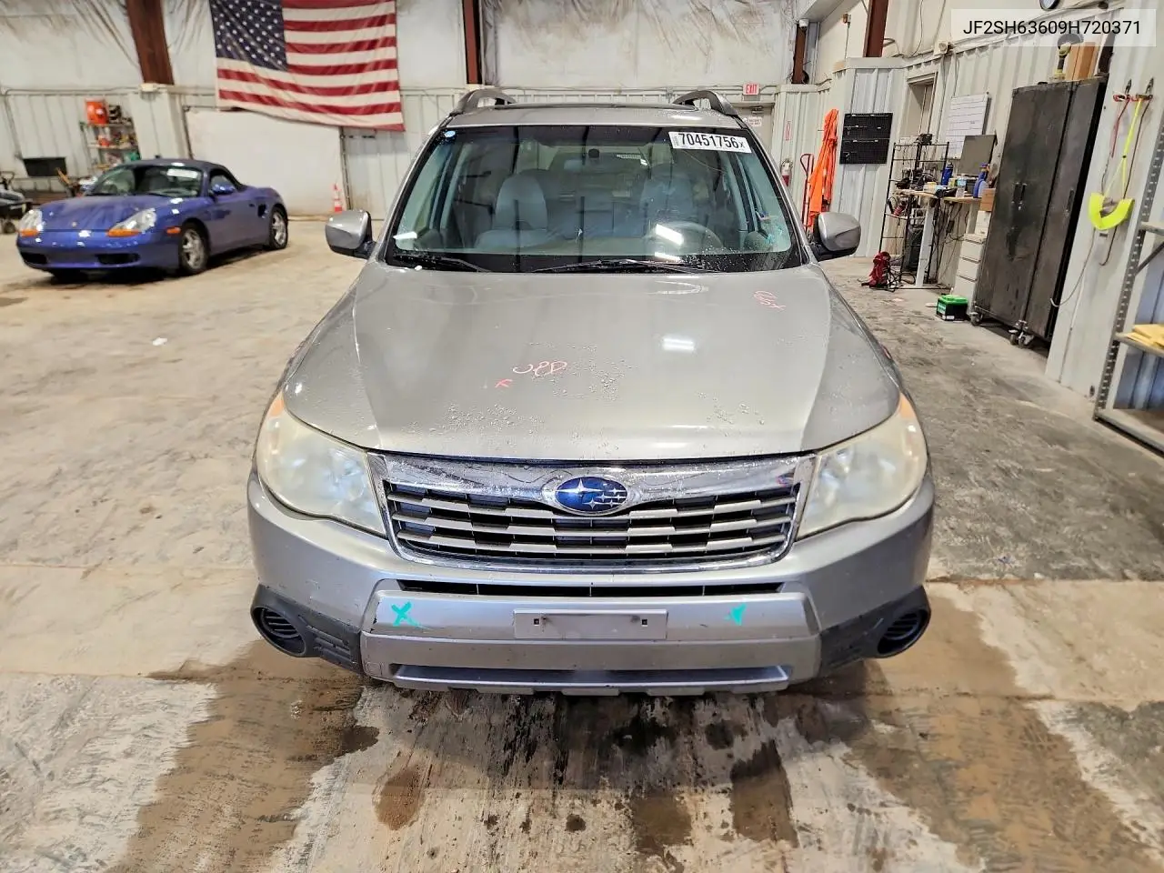 2009 SUBARU FORESTER VIN JF2SH63609H720371 — фото 5