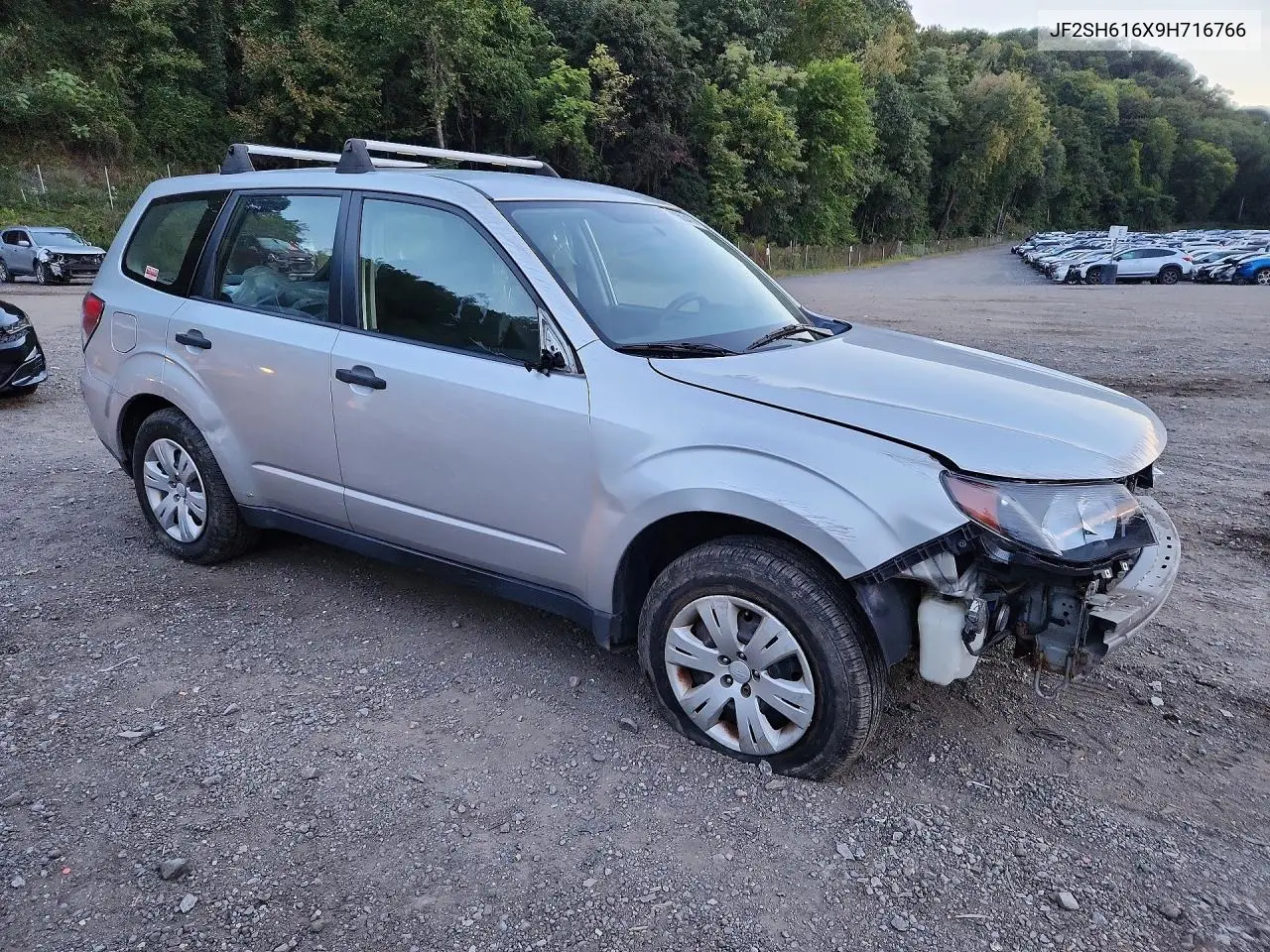 2009 SUBARU FORESTER VIN JF2SH616X9H716766 — фото 4