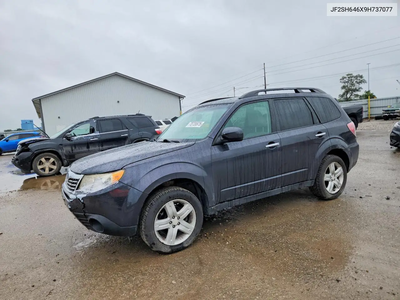 SUBARU FORESTER 2009, VIN JF2SH646X9H737077