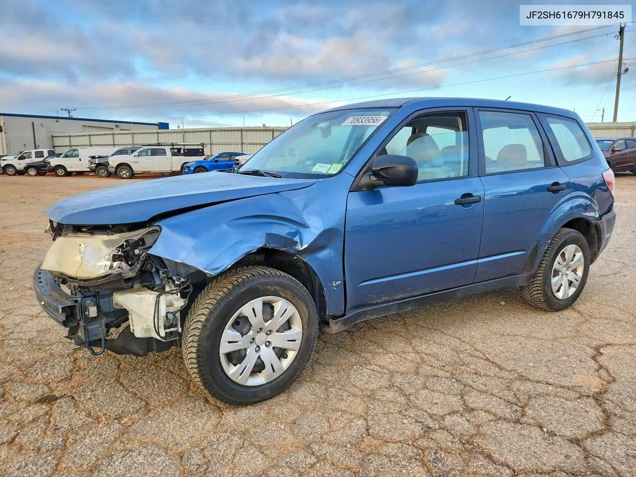 SUBARU FORESTER 2009, VIN JF2SH61679H791845