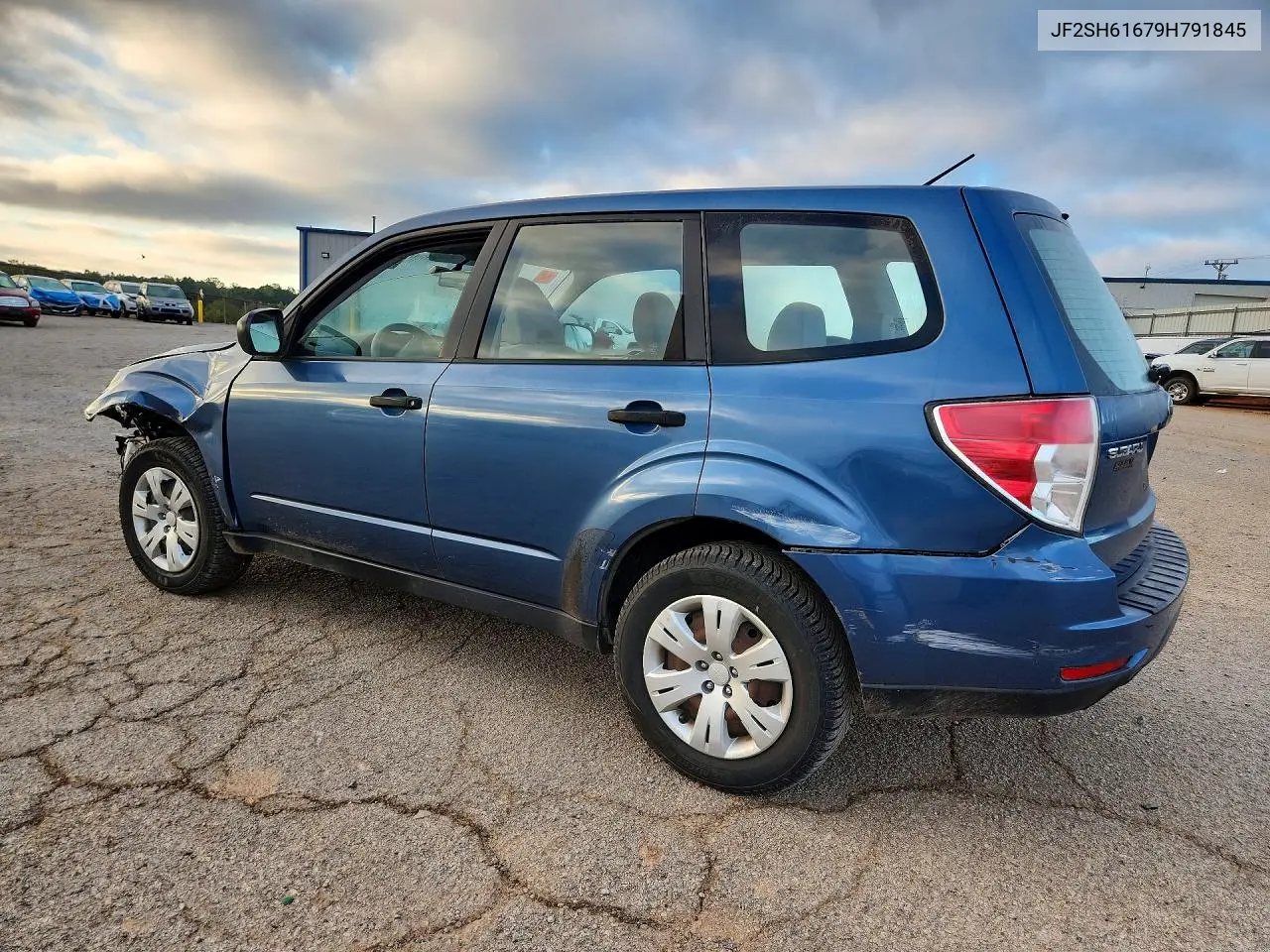2009 SUBARU FORESTER VIN JF2SH61679H791845 — фото 2