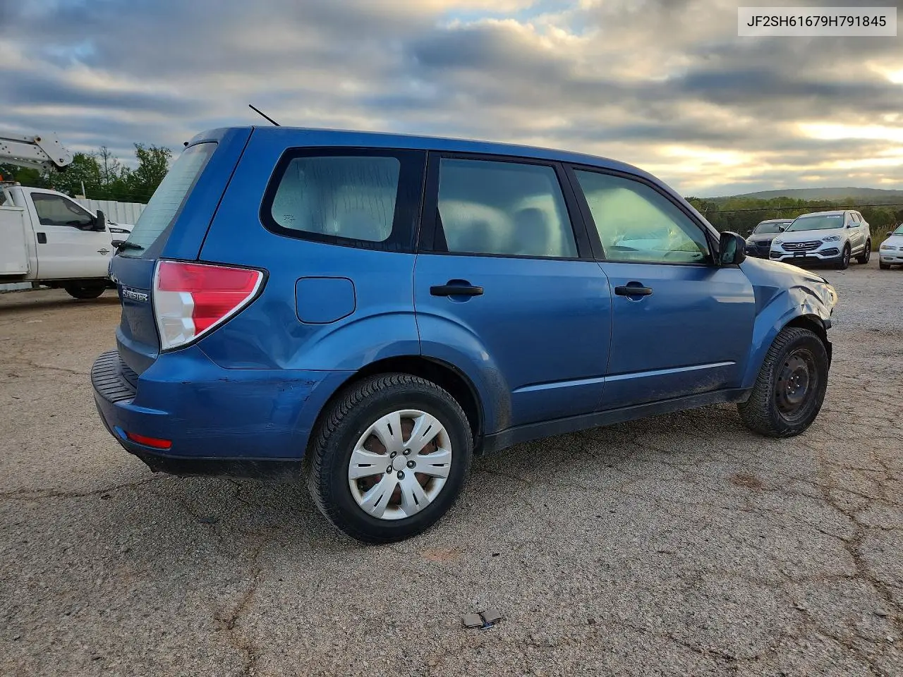 2009 SUBARU FORESTER VIN JF2SH61679H791845 — фото 3