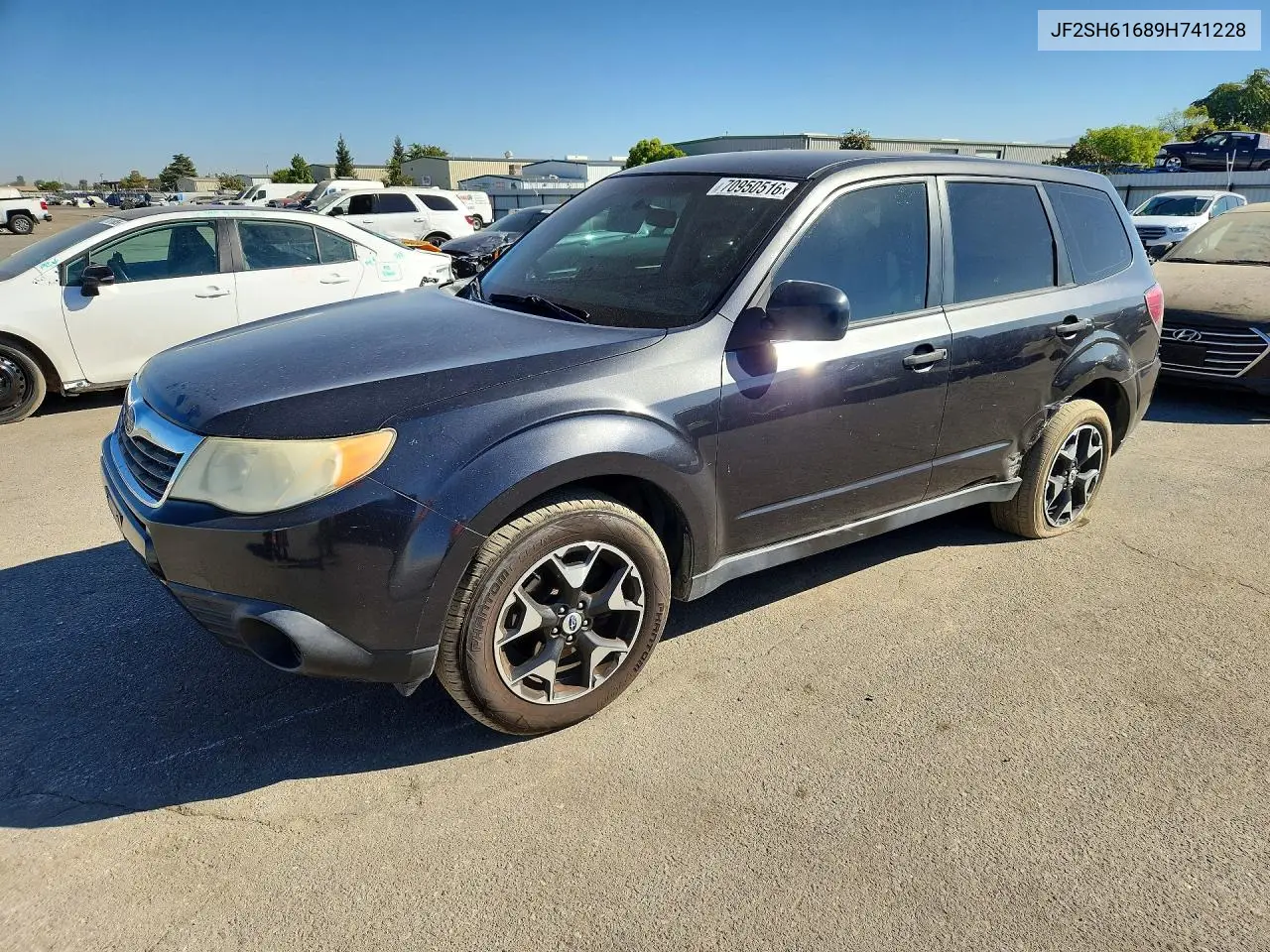 SUBARU FORESTER 2009, VIN JF2SH61689H741228