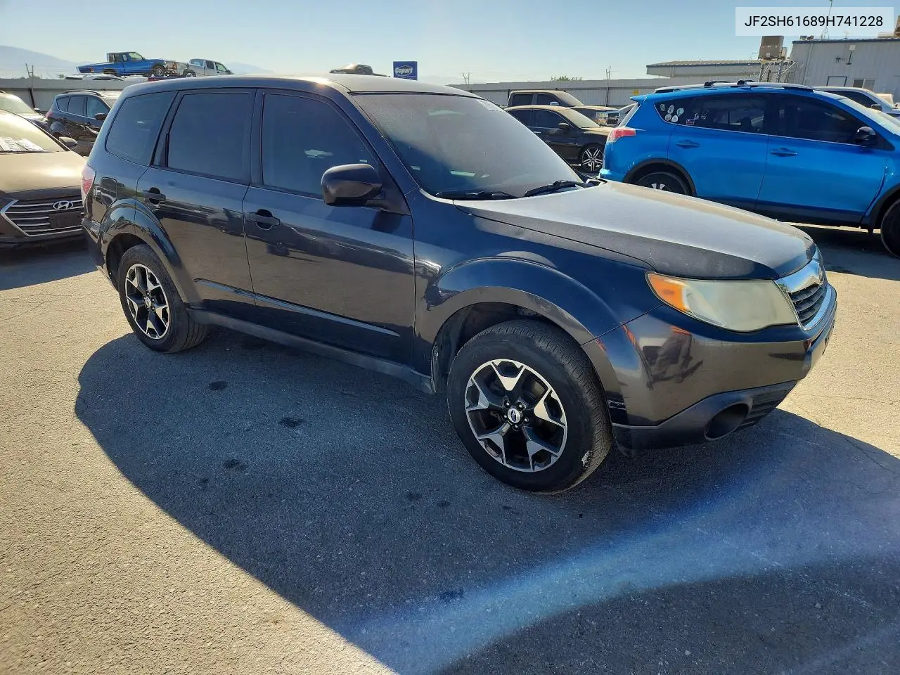2009 SUBARU FORESTER VIN JF2SH61689H741228 — фото 4