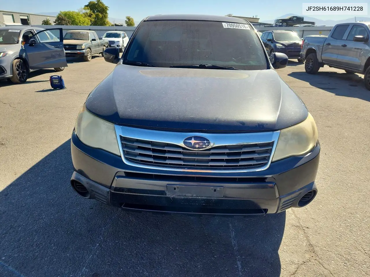 2009 SUBARU FORESTER VIN JF2SH61689H741228 — фото 5