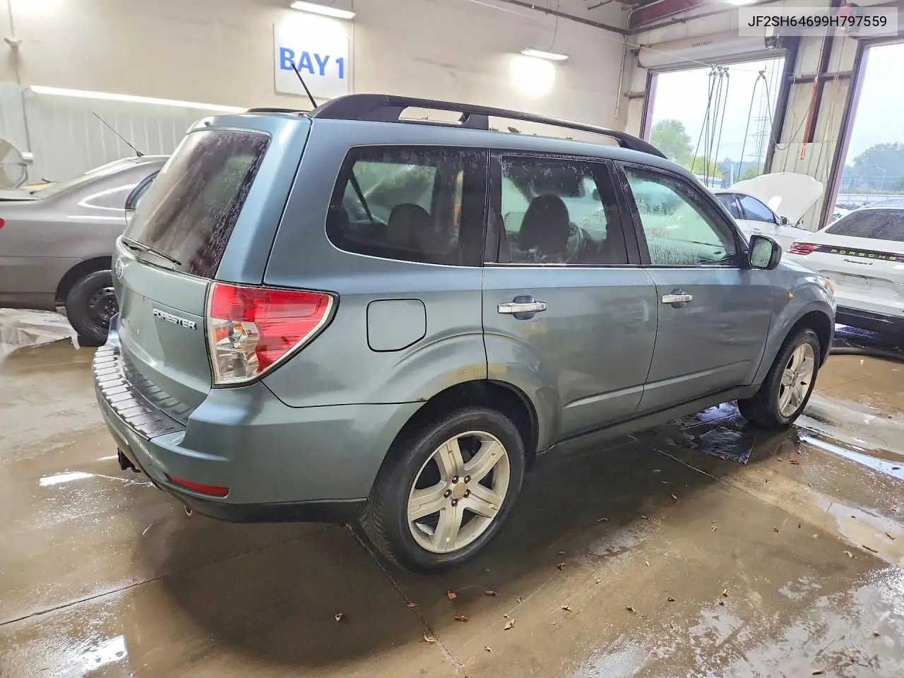 2009 SUBARU FORESTER VIN JF2SH64699H797559 — фото 3