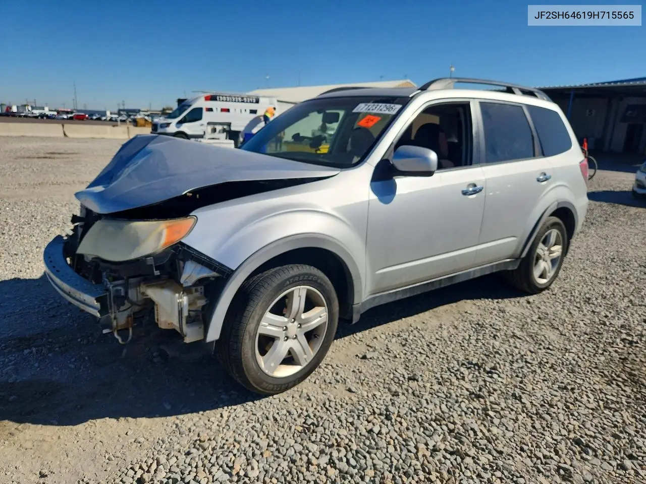 SUBARU FORESTER 2009, VIN JF2SH64619H715565