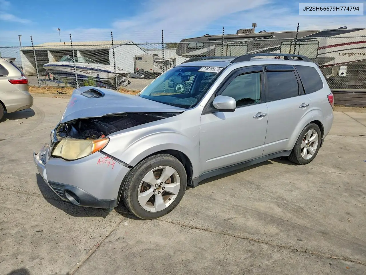 SUBARU FORESTER 2009, VIN JF2SH66679H774794