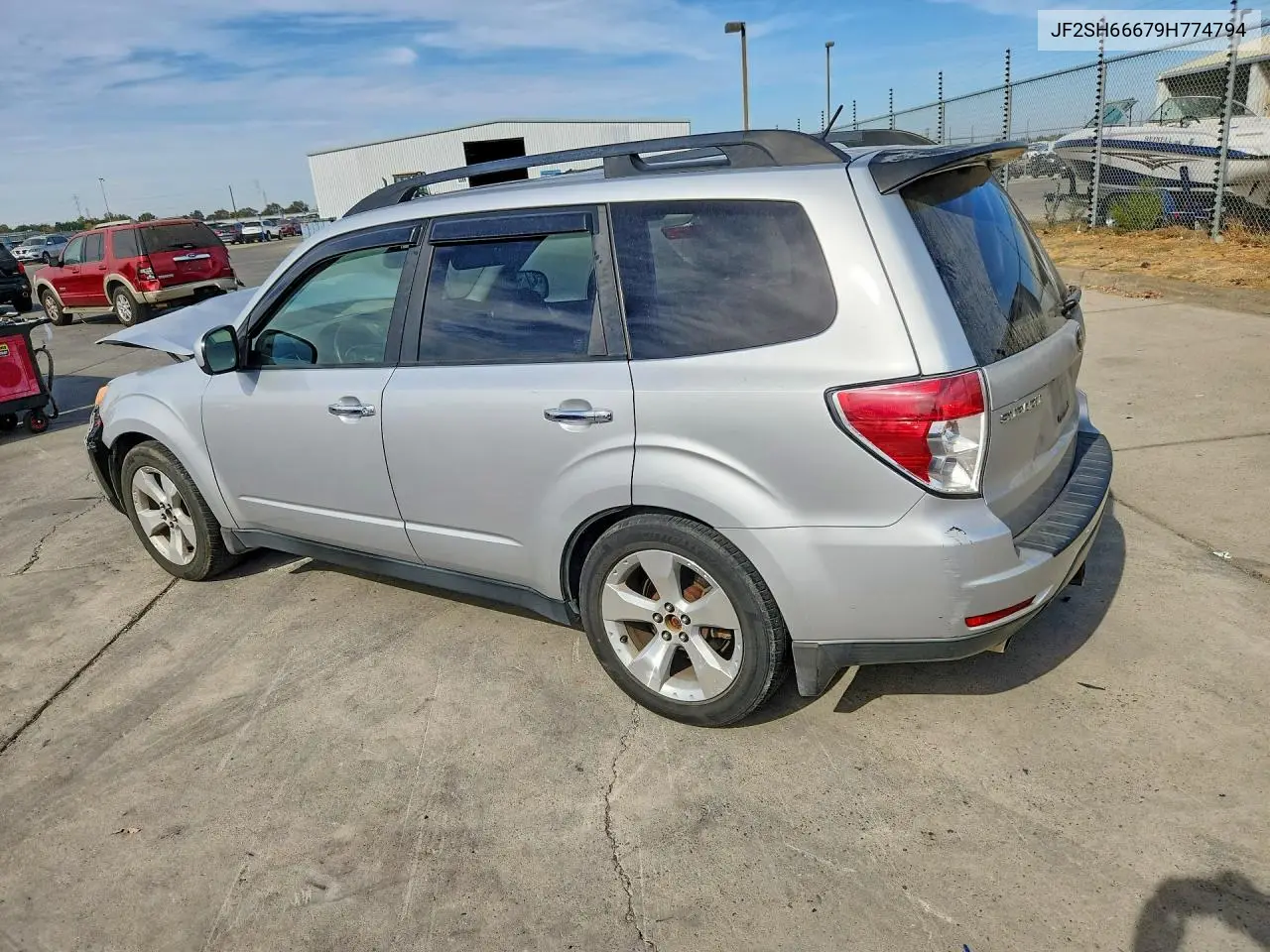 2009 SUBARU FORESTER VIN JF2SH66679H774794 — фото 2