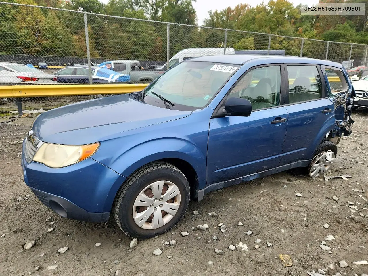 SUBARU FORESTER 2009, VIN JF2SH61689H709301