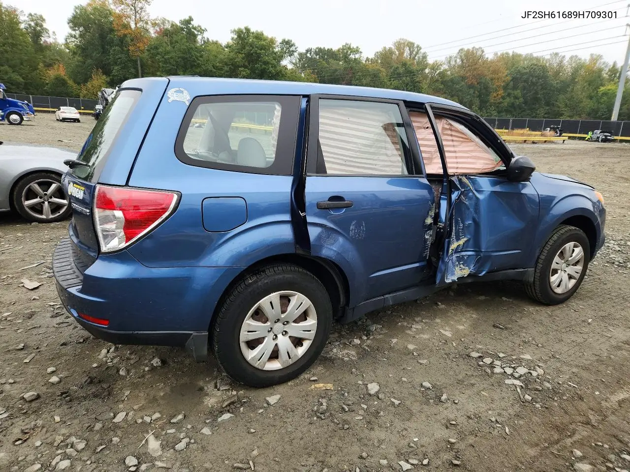 2009 SUBARU FORESTER VIN JF2SH61689H709301 — фото 3