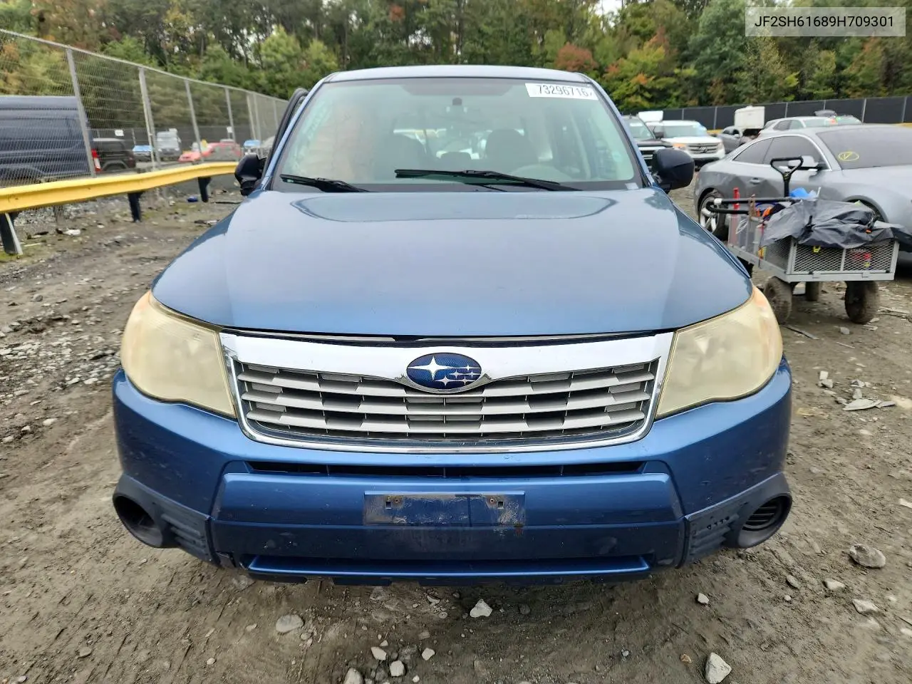 2009 SUBARU FORESTER VIN JF2SH61689H709301 — фото 5