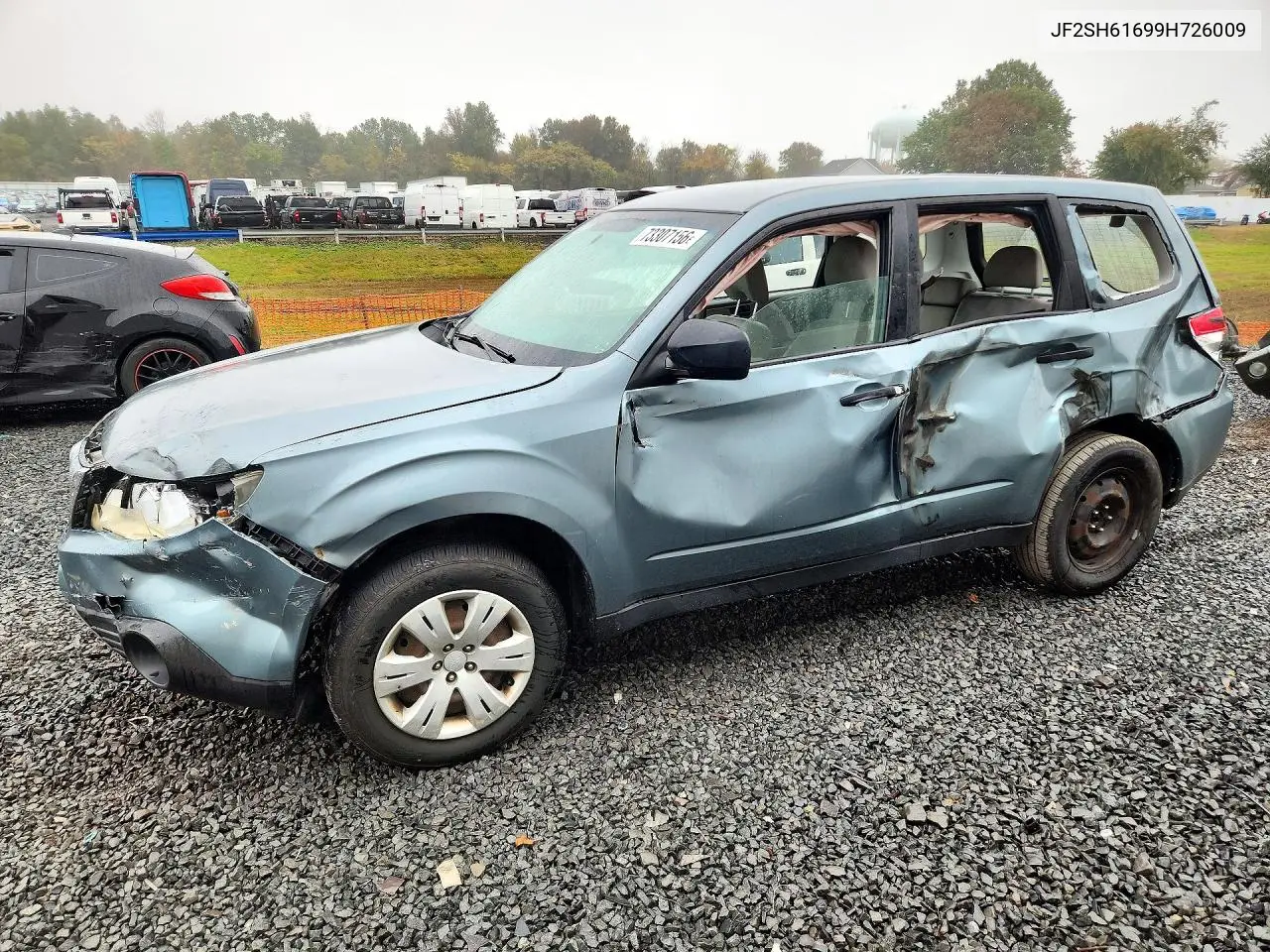 SUBARU FORESTER 2009, VIN JF2SH61699H726009