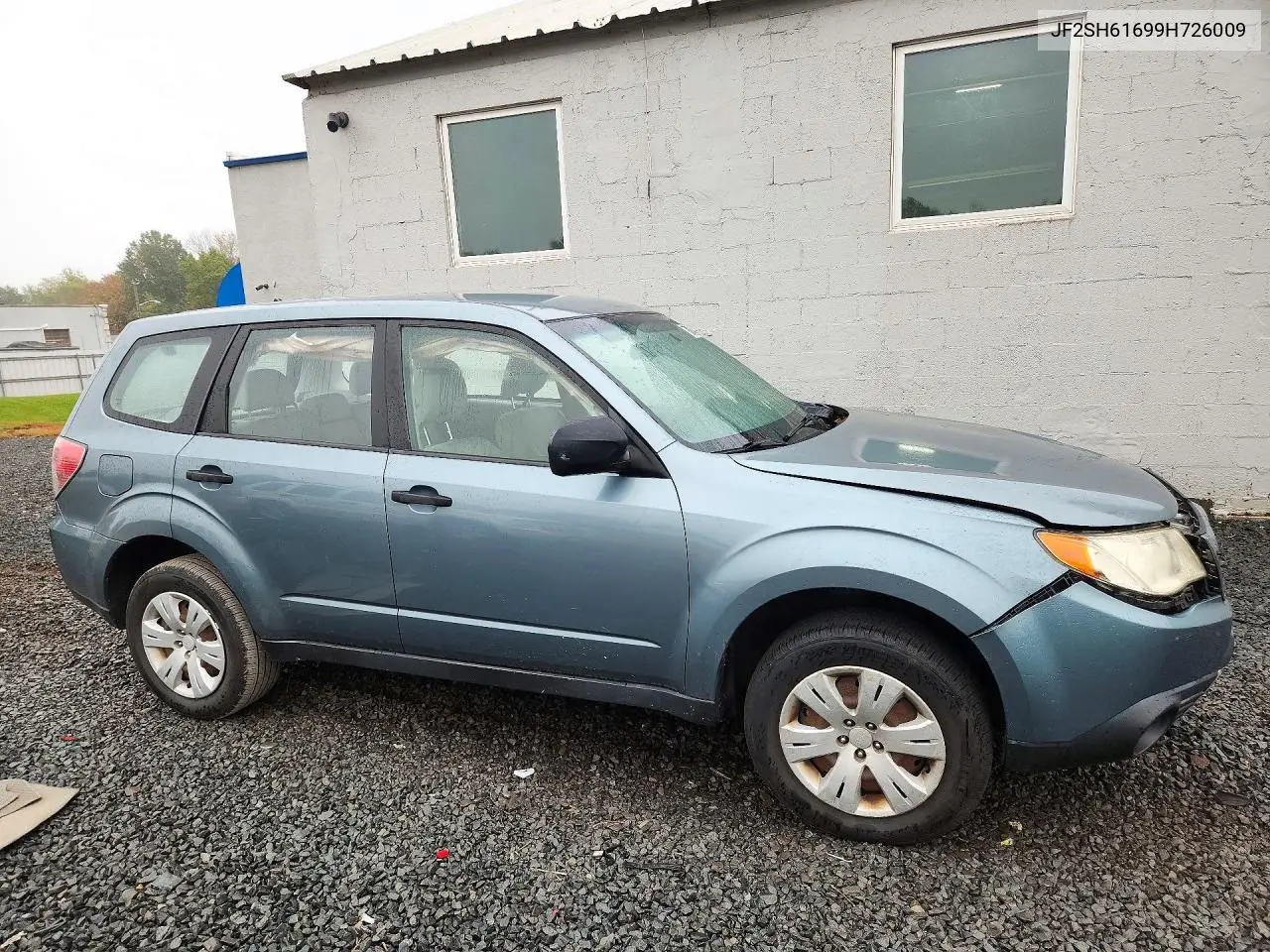 2009 SUBARU FORESTER VIN JF2SH61699H726009 — фото 4