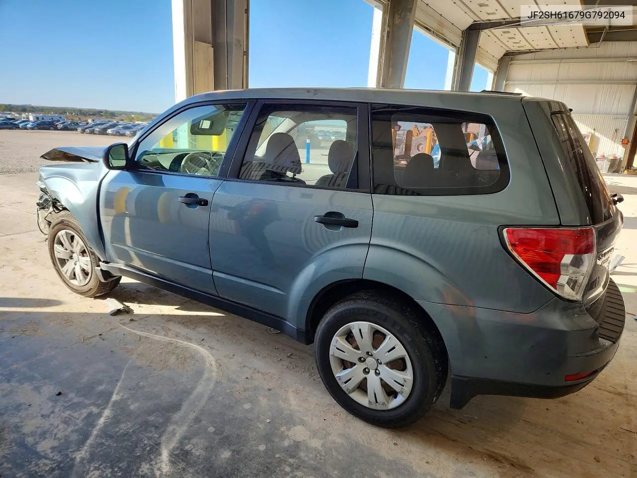 2009 SUBARU FORESTER VIN JF2SH61679G792094 — фото 2