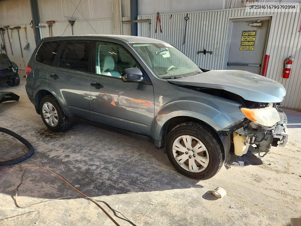 2009 SUBARU FORESTER VIN JF2SH61679G792094 — фото 4