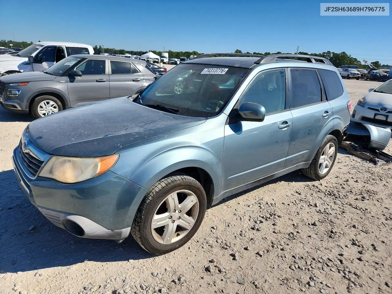 SUBARU FORESTER 2009, VIN JF2SH63689H796775