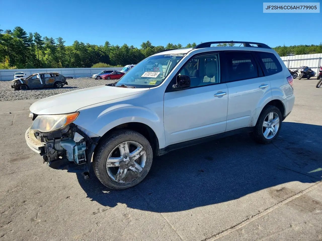 SUBARU FORESTER 2010, VIN JF2SH6CC6AH779905