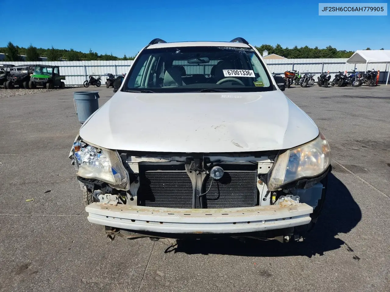 2010 SUBARU FORESTER VIN JF2SH6CC6AH779905 — фото 5