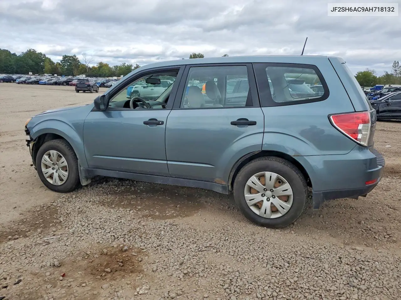 2010 SUBARU FORESTER VIN JF2SH6AC9AH718132 — фото 2