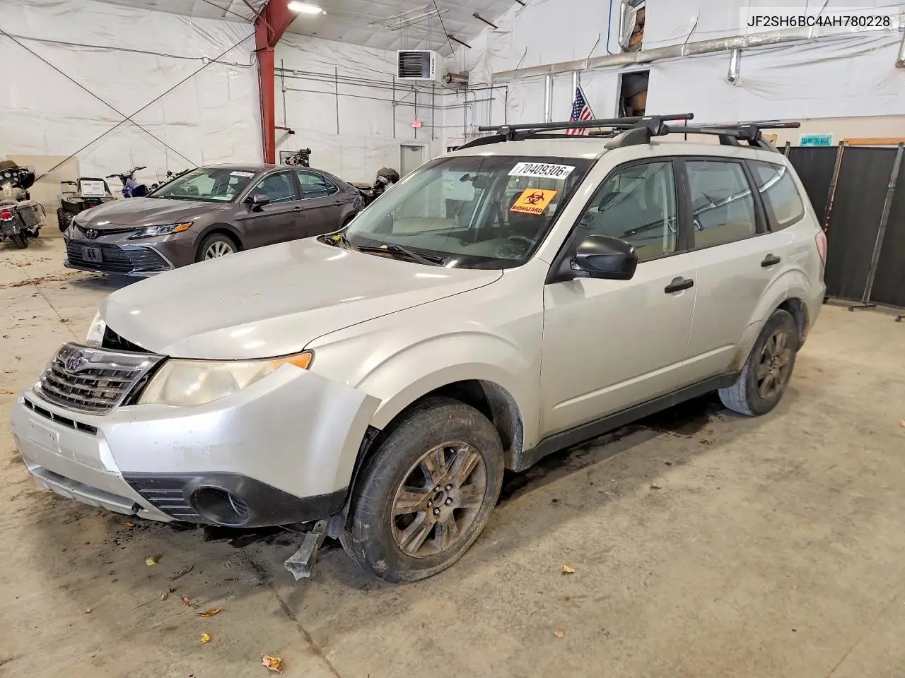 SUBARU FORESTER 2010, VIN JF2SH6BC4AH780228