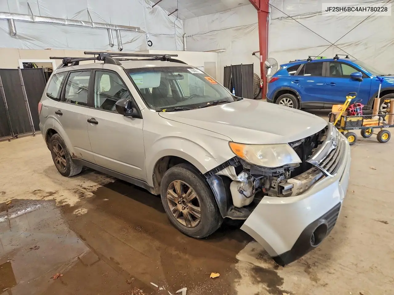 2010 SUBARU FORESTER VIN JF2SH6BC4AH780228 — фото 4