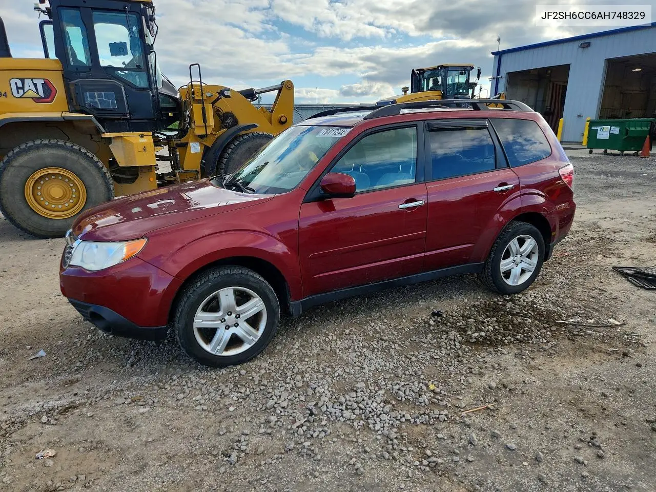 SUBARU FORESTER 2010, VIN JF2SH6CC6AH748329