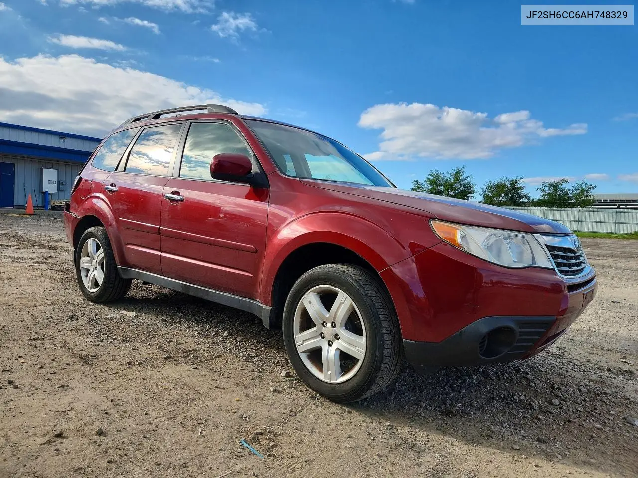 2010 SUBARU FORESTER VIN JF2SH6CC6AH748329 — фото 4