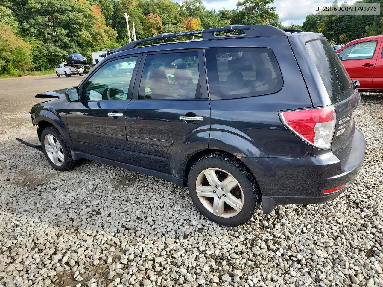 2010 SUBARU FORESTER VIN JF2SH6DC0AH792776 — фото 2