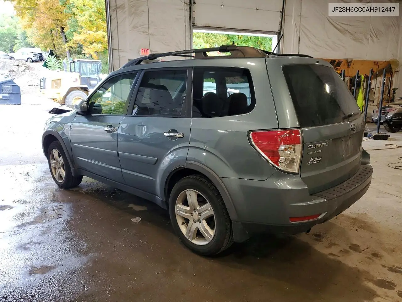 2010 SUBARU FORESTER VIN JF2SH6CC0AH912447 — фото 2
