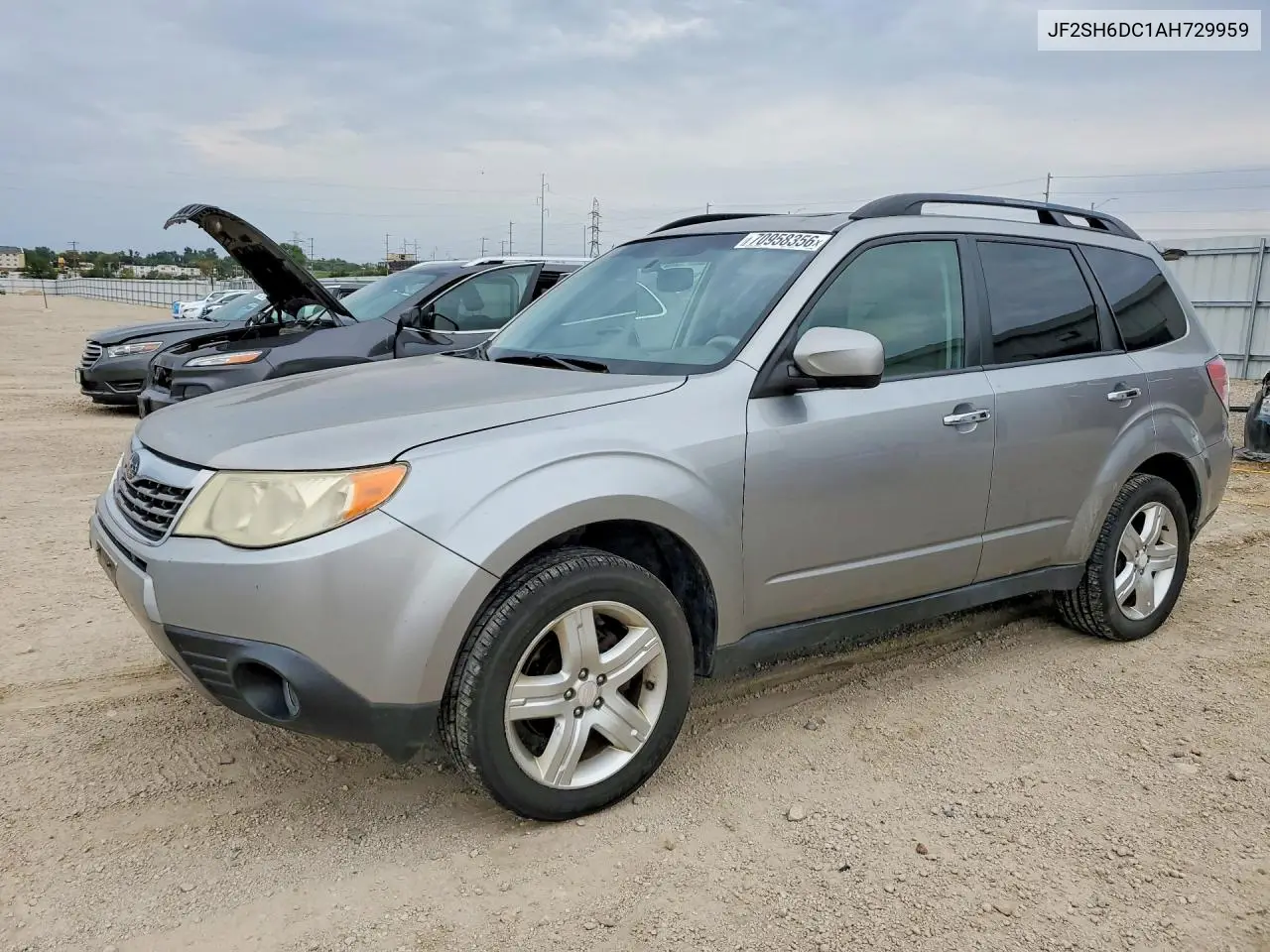 SUBARU FORESTER 2010, VIN JF2SH6DC1AH729959