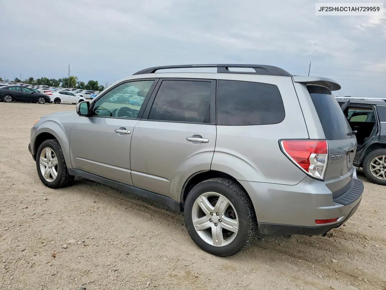 2010 SUBARU FORESTER VIN JF2SH6DC1AH729959 — фото 2