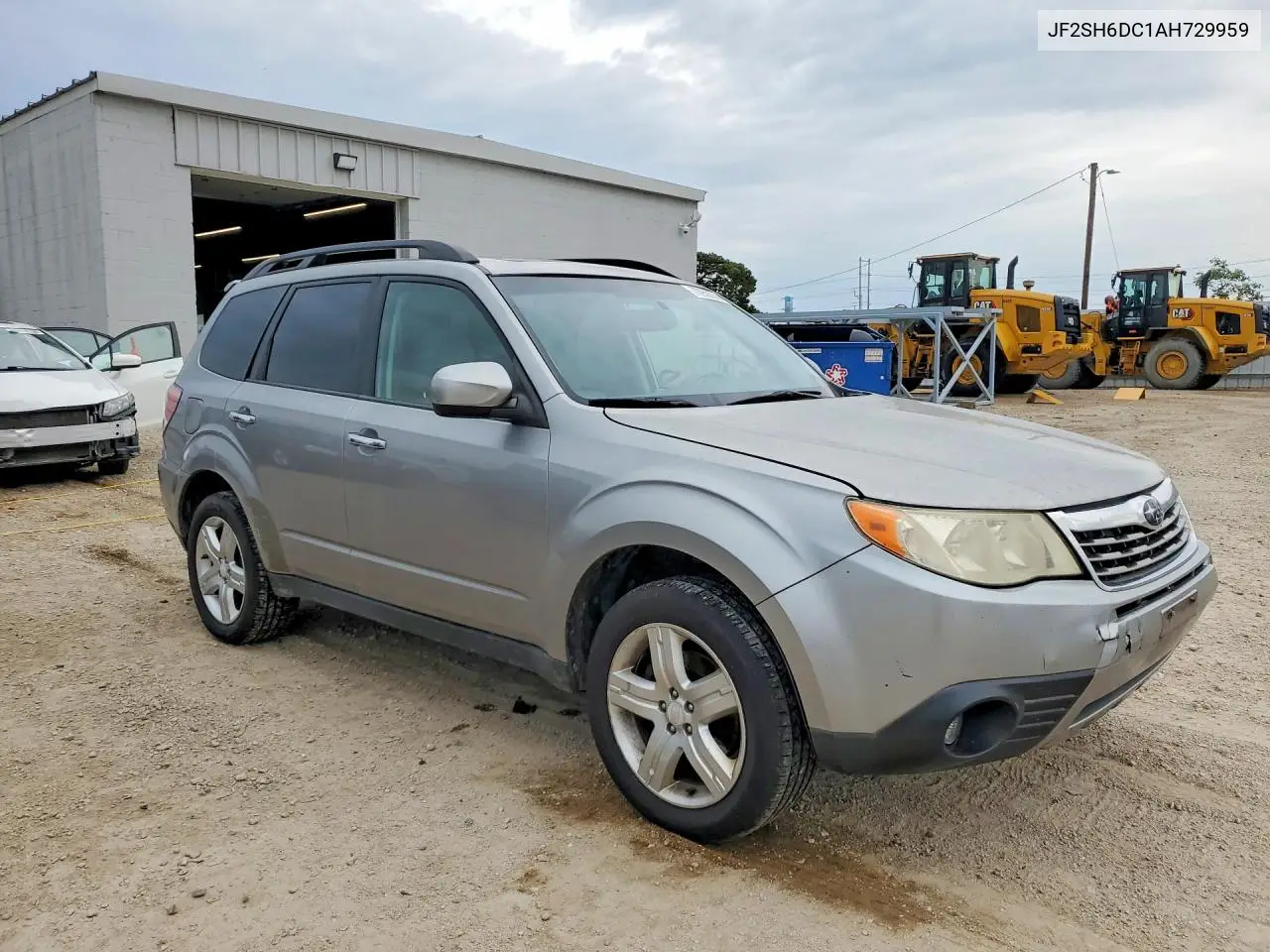 2010 SUBARU FORESTER VIN JF2SH6DC1AH729959 — фото 4