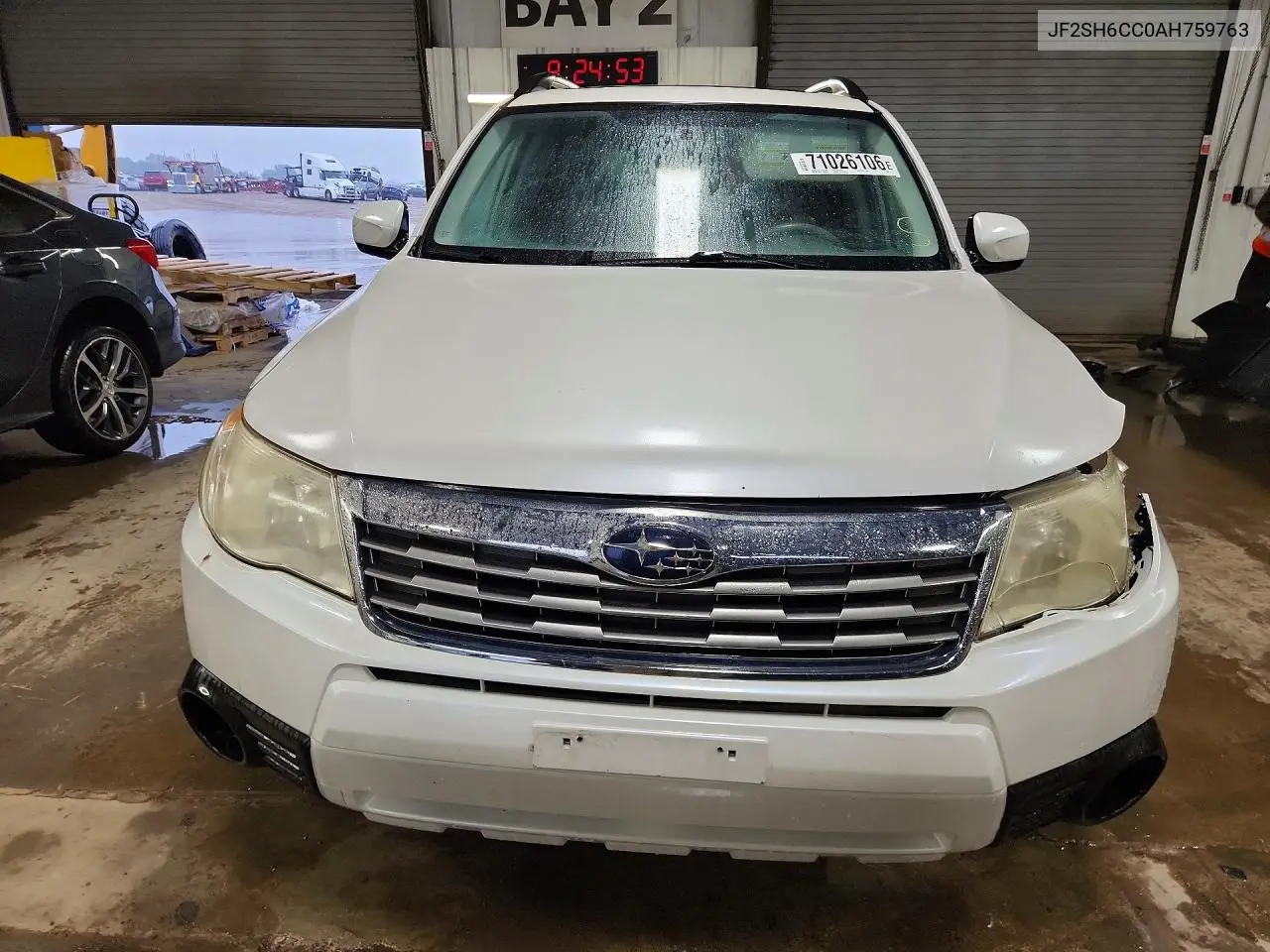 2010 SUBARU FORESTER VIN JF2SH6CC0AH759763 — фото 5