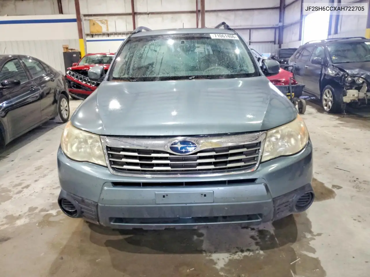 2010 SUBARU FORESTER VIN JF2SH6CCXAH722705 — фото 5