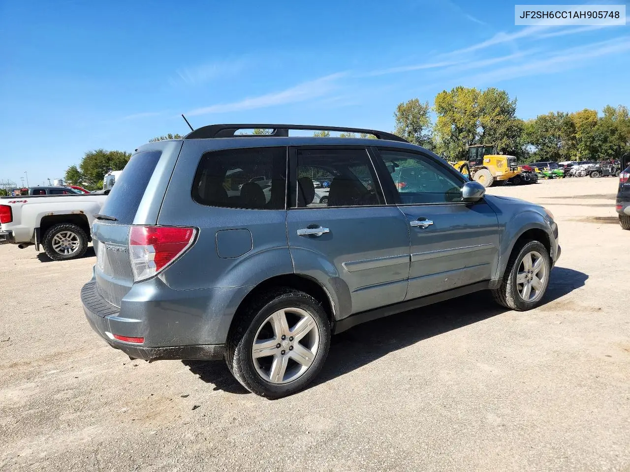 2010 SUBARU FORESTER VIN JF2SH6CC1AH905748 — фото 3