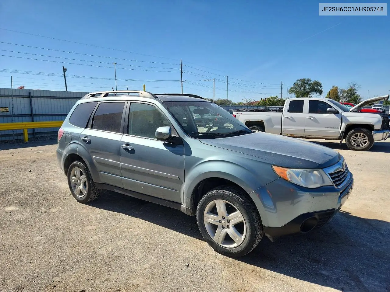 2010 SUBARU FORESTER VIN JF2SH6CC1AH905748 — фото 4