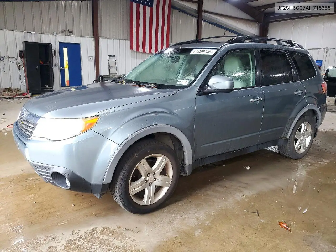 SUBARU FORESTER 2010, VIN JF2SH6CC7AH715355