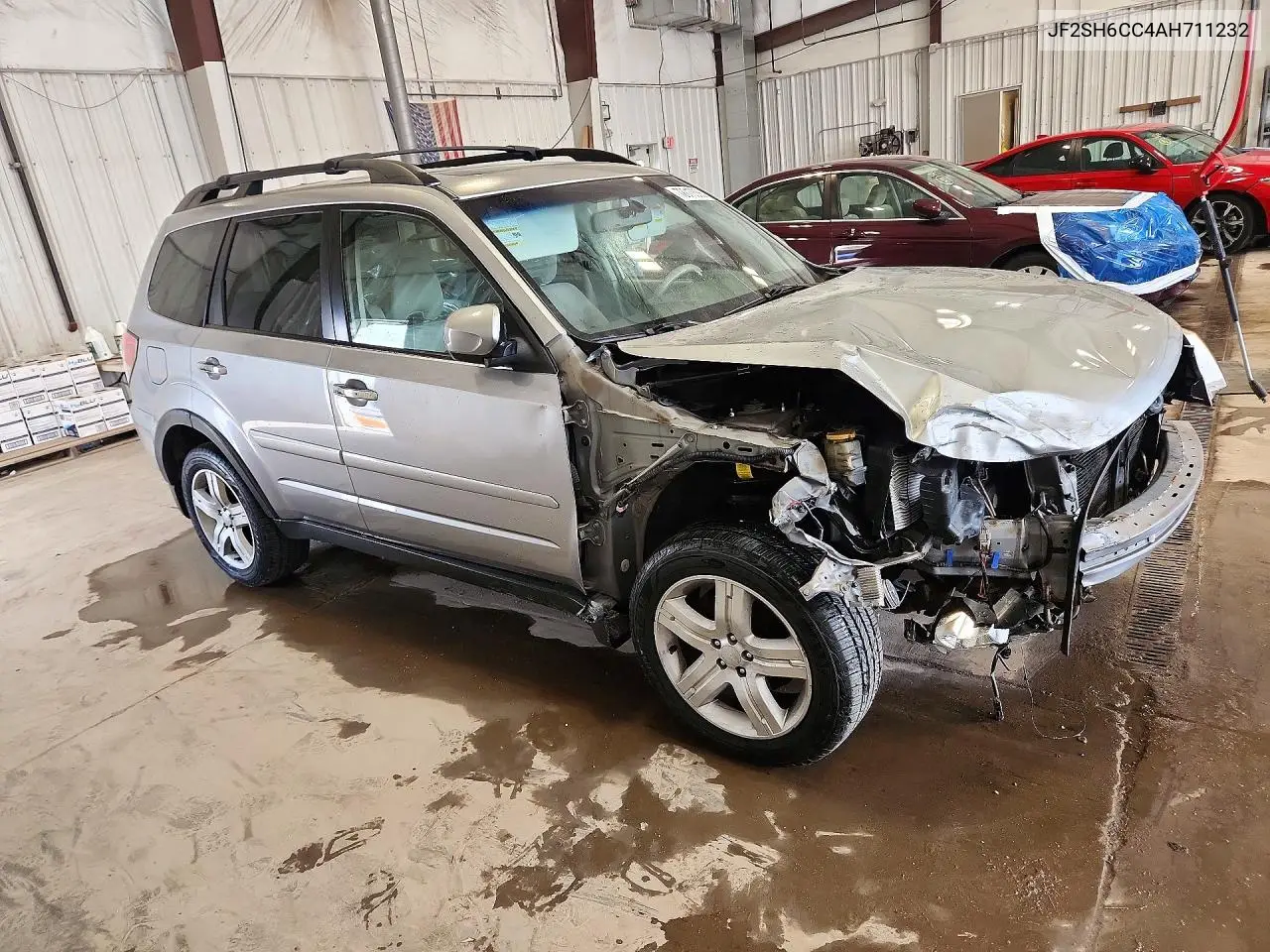 2010 SUBARU FORESTER VIN JF2SH6CC4AH711232 — фото 4