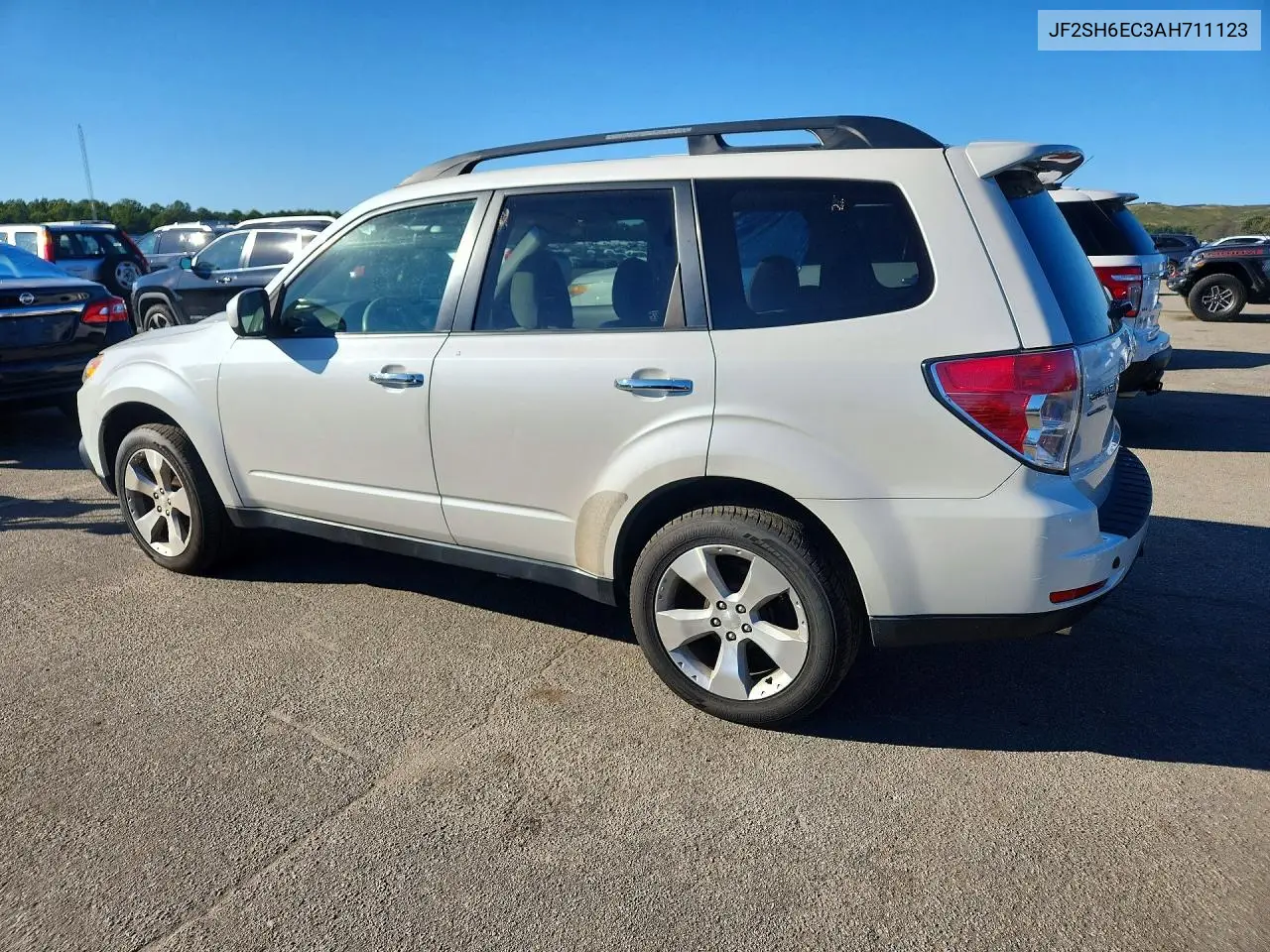 2010 SUBARU FORESTER VIN JF2SH6EC3AH711123 — фото 2