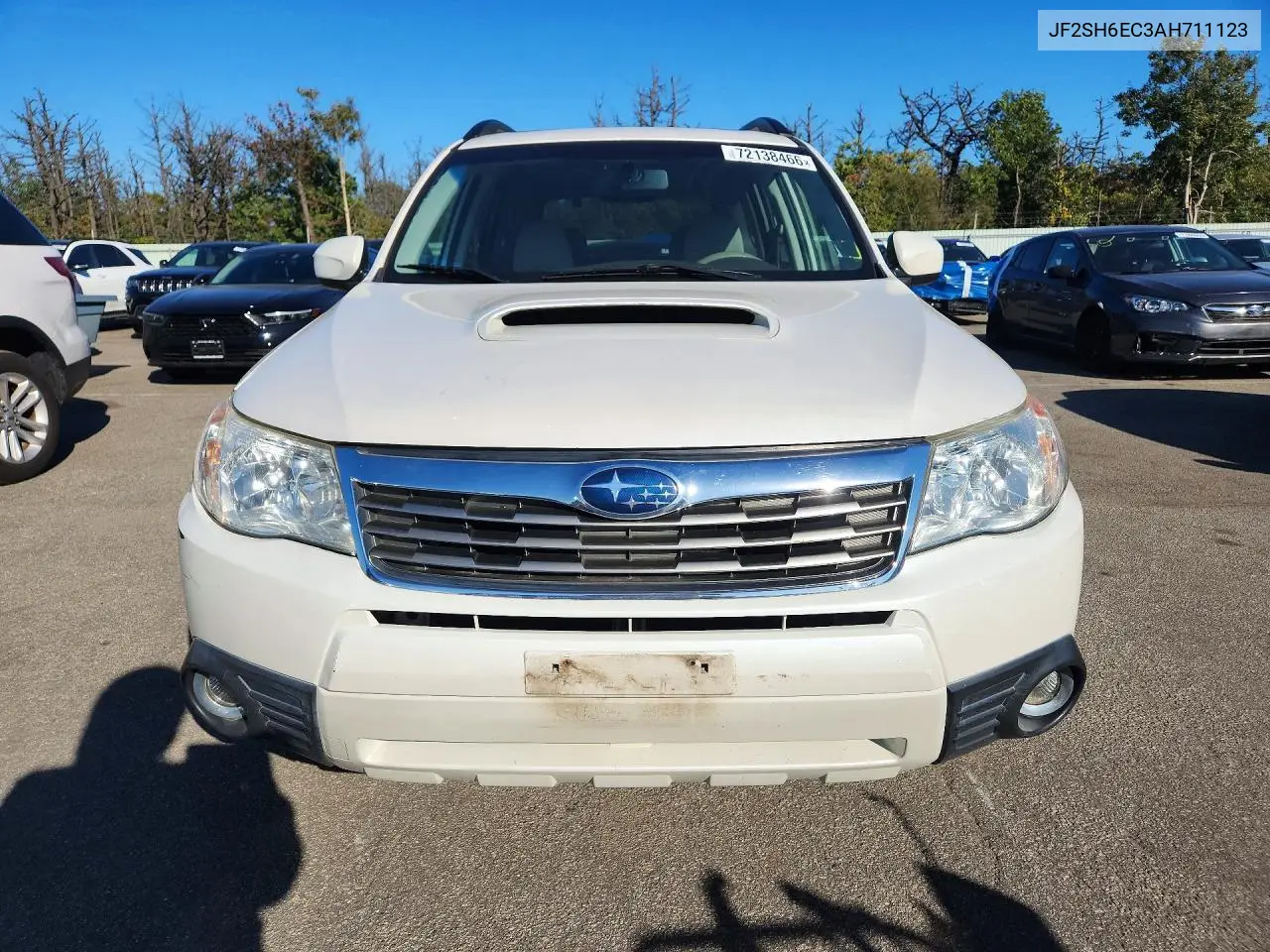 2010 SUBARU FORESTER VIN JF2SH6EC3AH711123 — фото 5