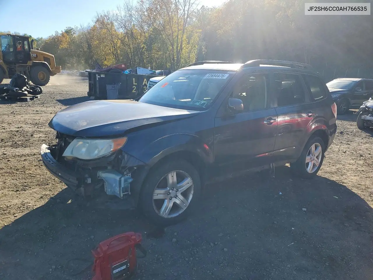 SUBARU FORESTER 2010, VIN JF2SH6CC0AH766535
