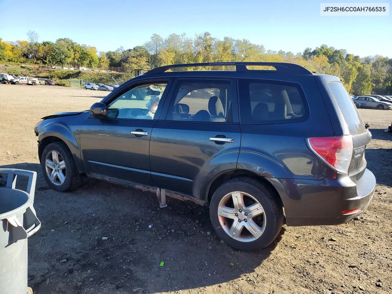 2010 SUBARU FORESTER VIN JF2SH6CC0AH766535 — фото 2
