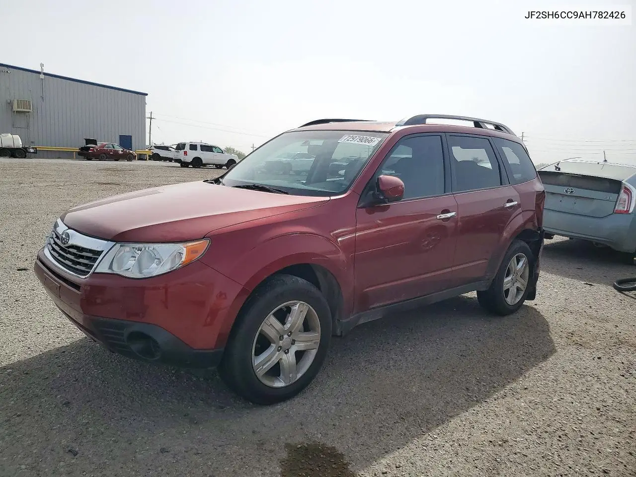 SUBARU FORESTER 2010, VIN JF2SH6CC9AH782426