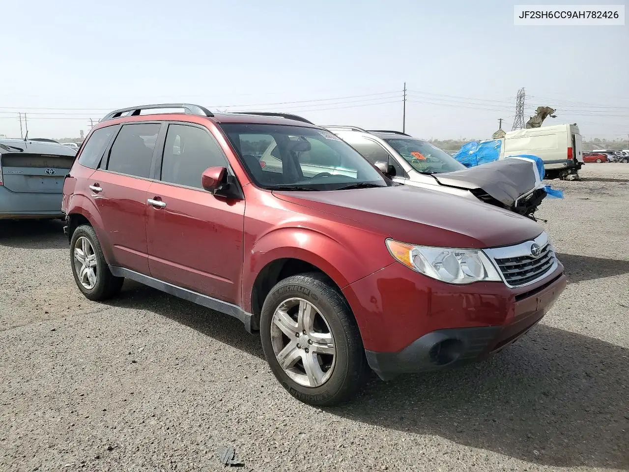 2010 SUBARU FORESTER VIN JF2SH6CC9AH782426 — фото 4