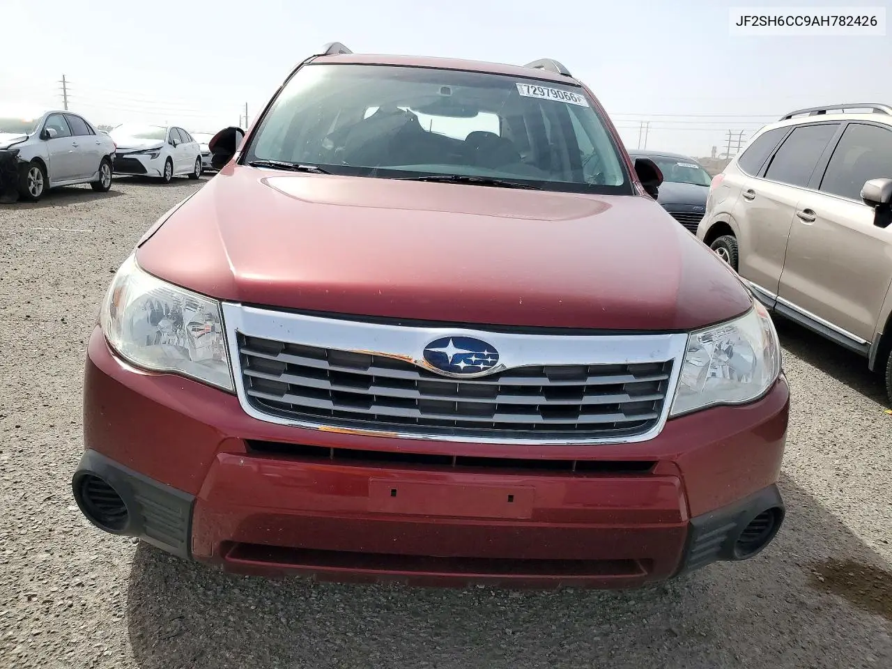 2010 SUBARU FORESTER VIN JF2SH6CC9AH782426 — фото 5