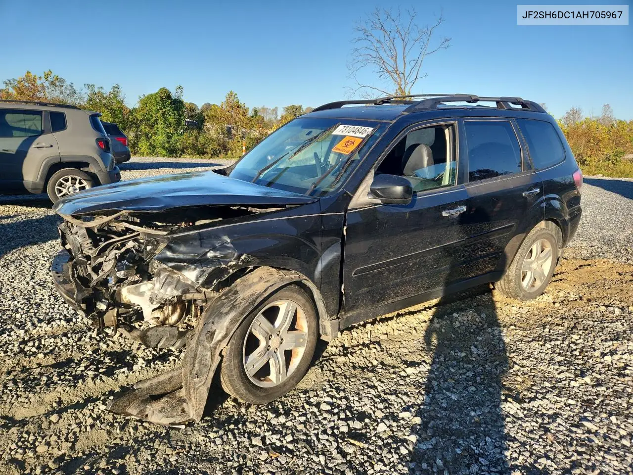 SUBARU FORESTER 2010, VIN JF2SH6DC1AH705967