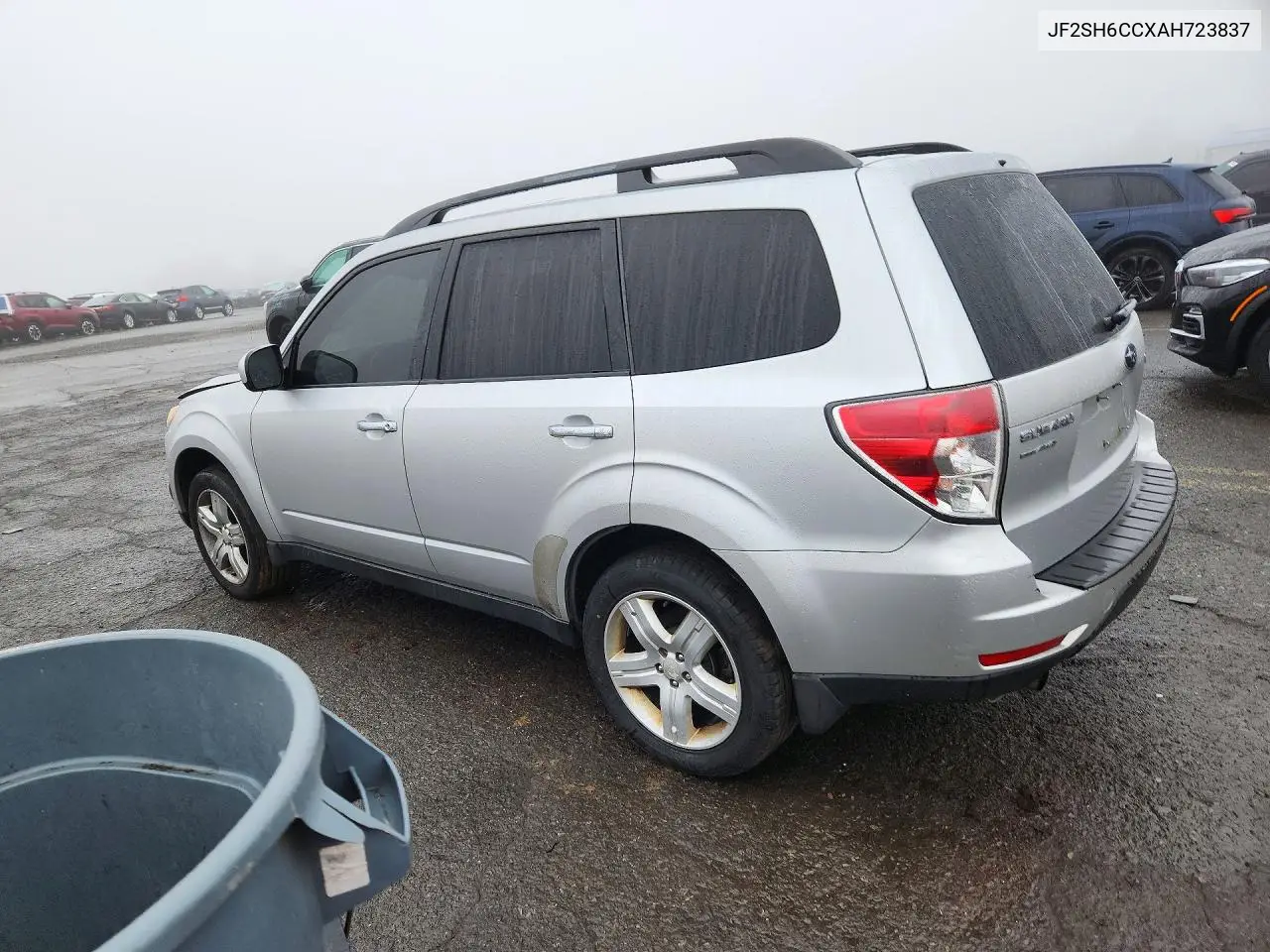 2010 SUBARU FORESTER VIN JF2SH6CCXAH723837 — фото 2