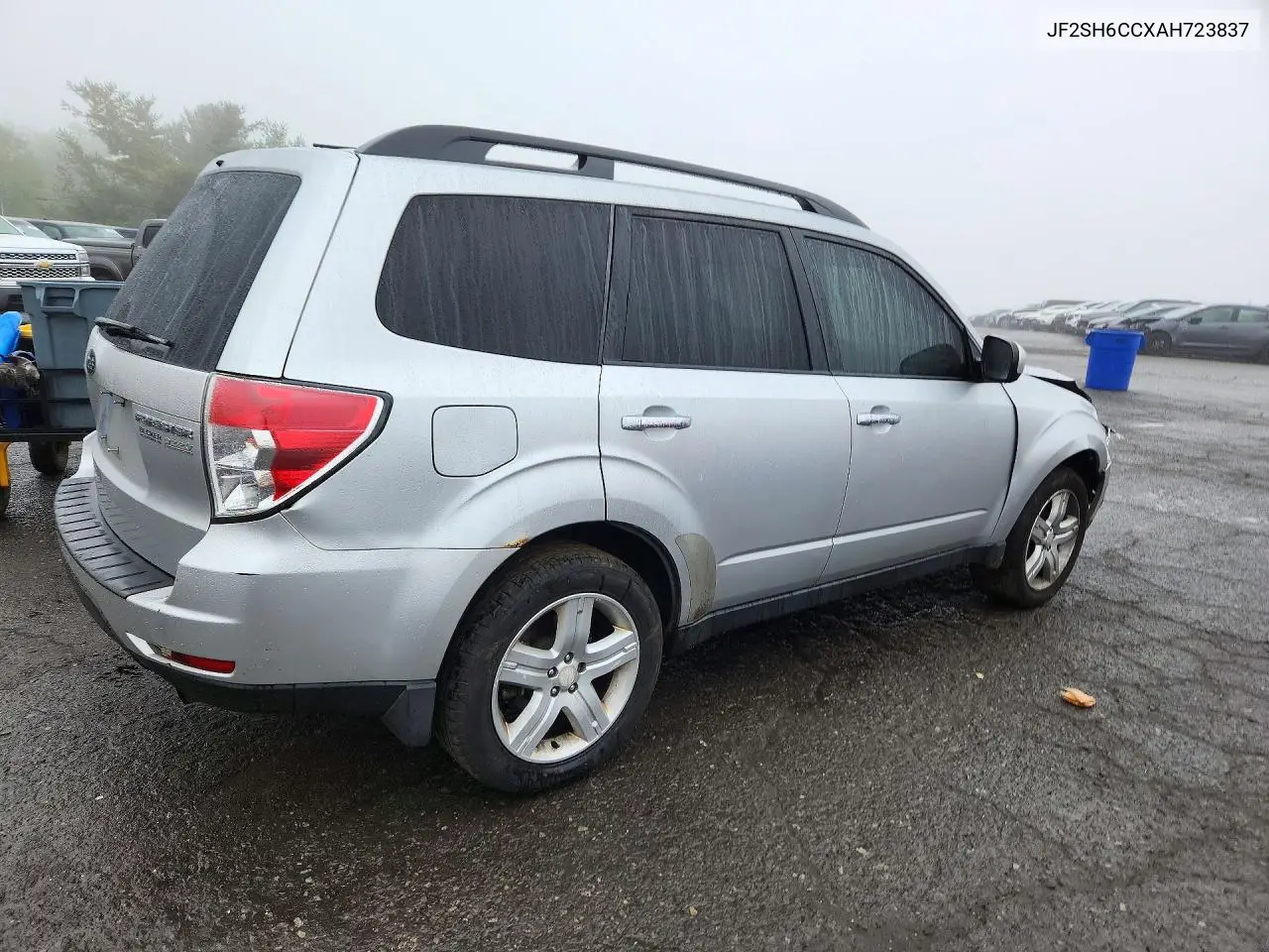 2010 SUBARU FORESTER VIN JF2SH6CCXAH723837 — фото 3