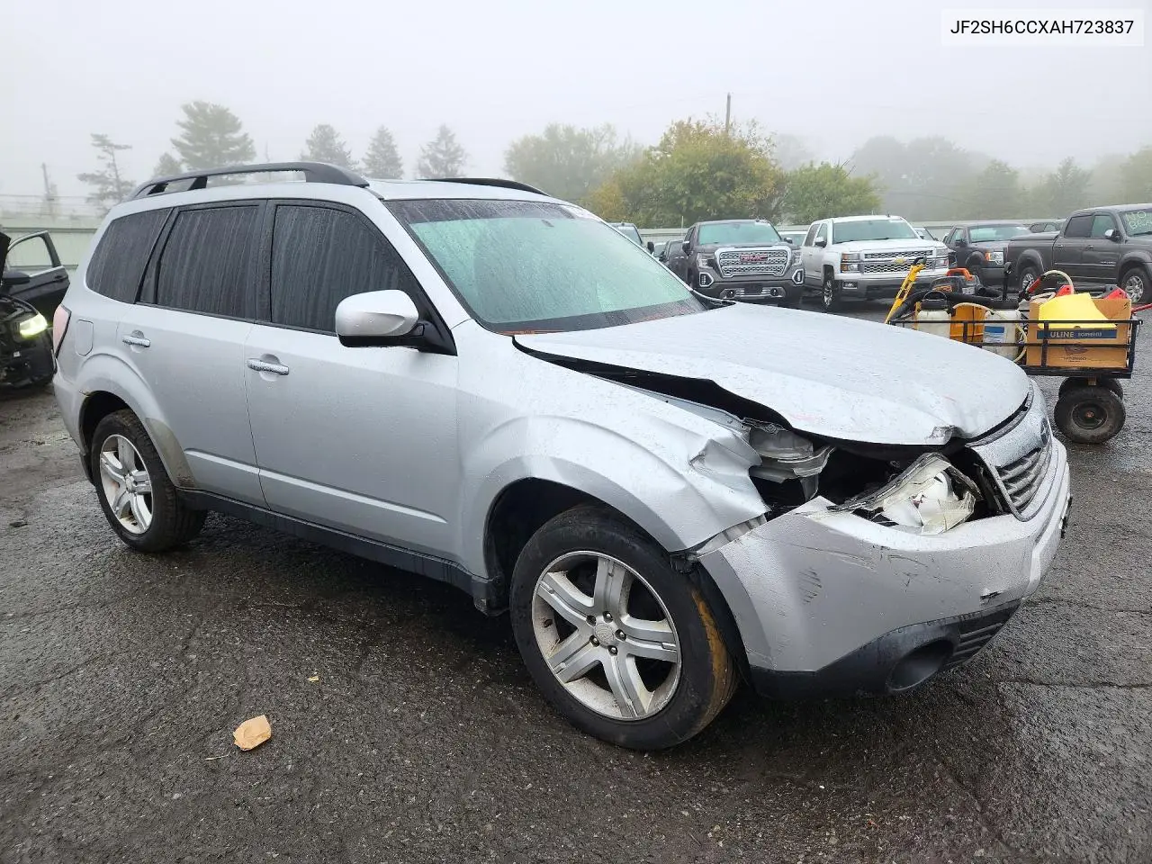 2010 SUBARU FORESTER VIN JF2SH6CCXAH723837 — фото 4